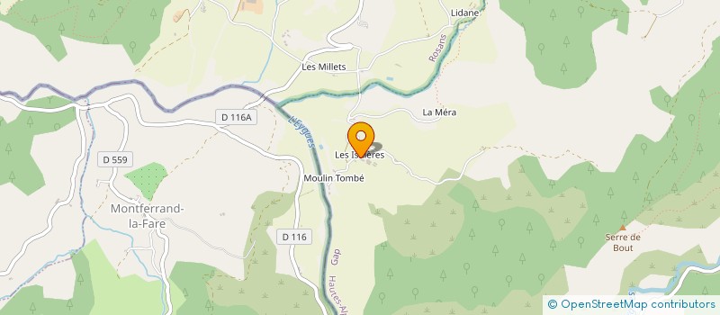 localisation de l'entreprise MADAME WILHELMINA VAN DE BERSSE LAAR  VALDOULE