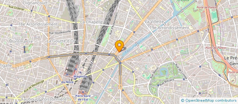 localisation de l'entreprise MADAME WILHELMINE GRAZIELLA CALLETTE  PARIS