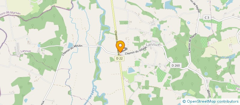 localisation de l'entreprise MADAME WILHELMINE SCHOENMAKERS  LANNUX