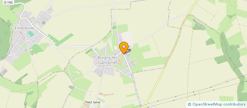 localisation de l'entreprise MADAME WILLEMIEN VERHAEGHE  MAISNIERES