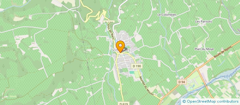 localisation de l'entreprise MADAME WILLEMINA DE JAGER  VINSOBRES