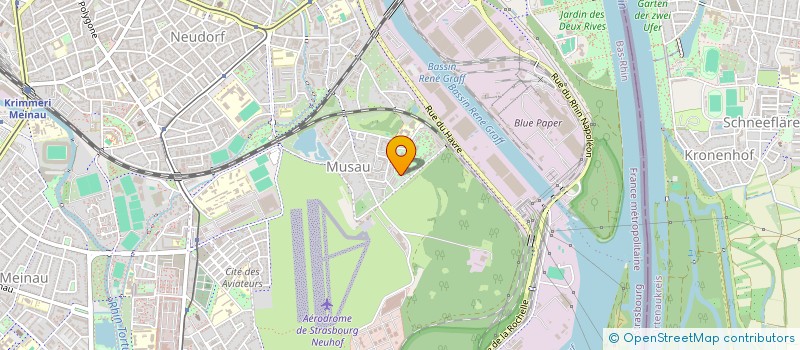 localisation de l'entreprise MADAME WILLIBROD KABURA à STRASBOURG