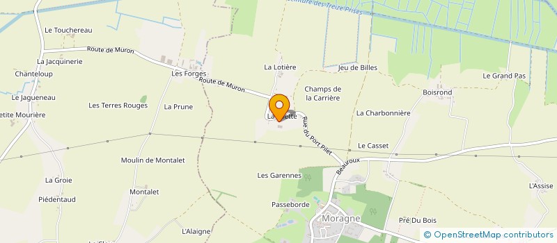 localisation de l'entreprise MADAME WILMA KROESE  MORAGNE