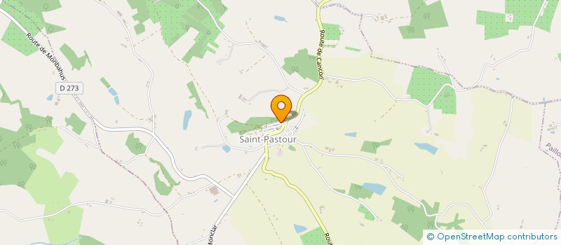 localisation de l'entreprise MADAME WILMA MICELI  SAINT-PASTOUR