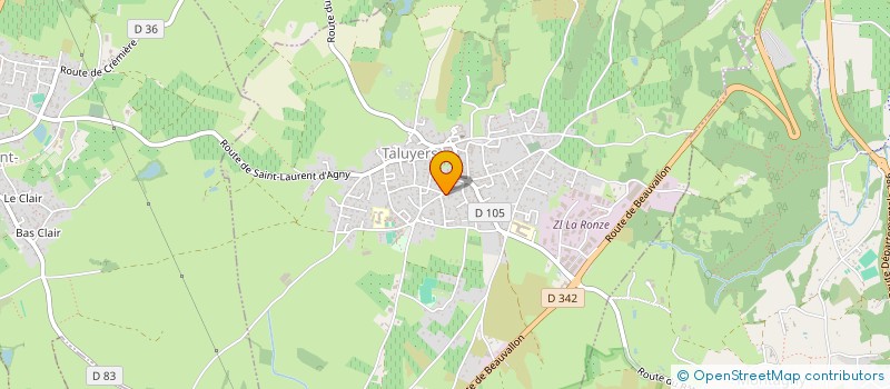 localisation de l'entreprise MADAME WILMA SOLER  TALUYERS