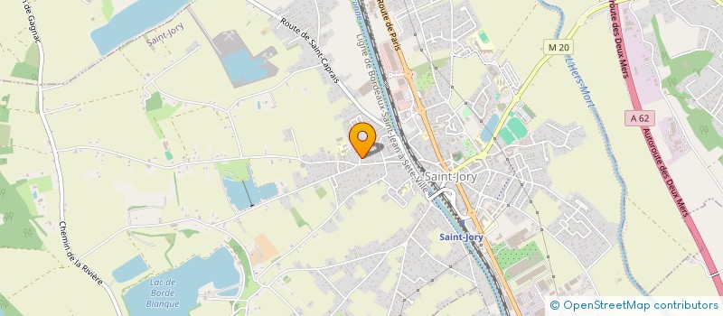 localisation de l'entreprise MADAME WILNA ANKASSA EKANI  SAINT-JORY