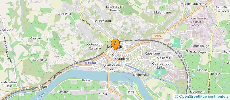 localisation de l'entreprise MADAME WINA LUTBERT à MOISSAC