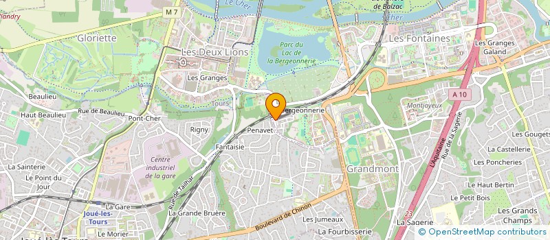 localisation de l'entreprise MADAME WINDI BUCHEN  TOURS