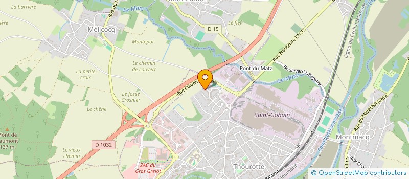 localisation de l'entreprise MADAME WINDIA BIRAND à THOUROTTE