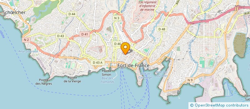 localisation de l'entreprise MADAME WINDOLF YOUNES  FORT-DE-FRANCE
