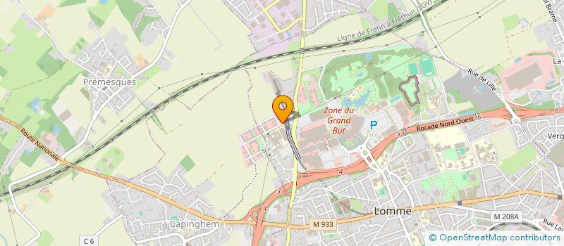 localisation de l'entreprise MADAME WINDYAM YAMEOGO  LILLE