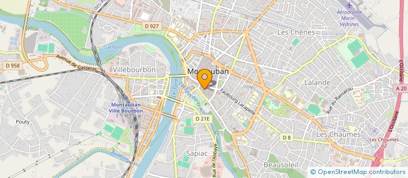 localisation de l'entreprise MADAME WINNIE KABASELE KONGOLO  MONTAUBAN