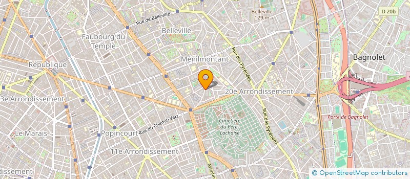 localisation de l'entreprise MADAME WINNIE KAMEN  PARIS