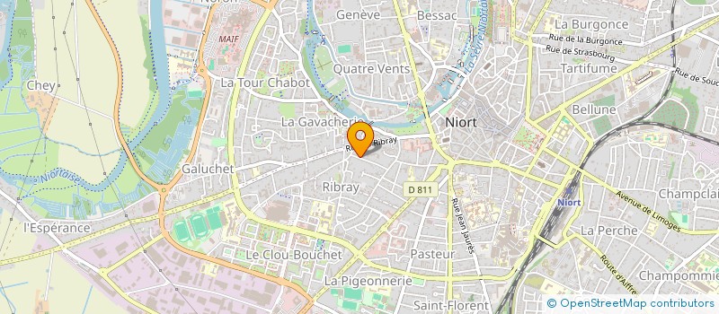 localisation de l'entreprise MADAME WINONA MARSAULT à NIORT