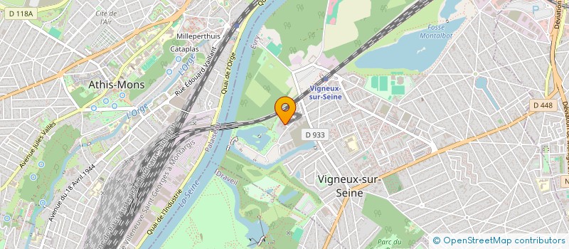 localisation de l'entreprise MADAME WIOLETTA MAJEWSKA à VIGNEUX-SUR-SEINE