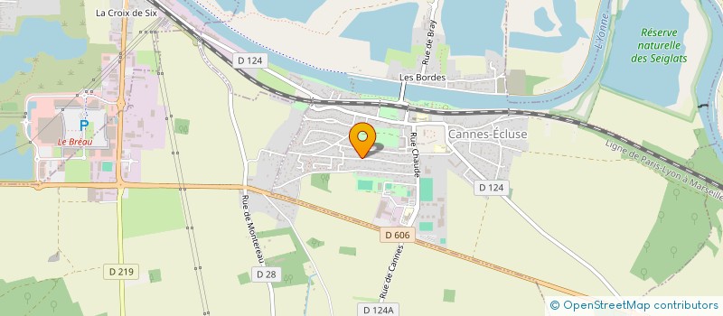 localisation de l'entreprise MADAME WIPASARN SARANROM  CANNES-ECLUSE