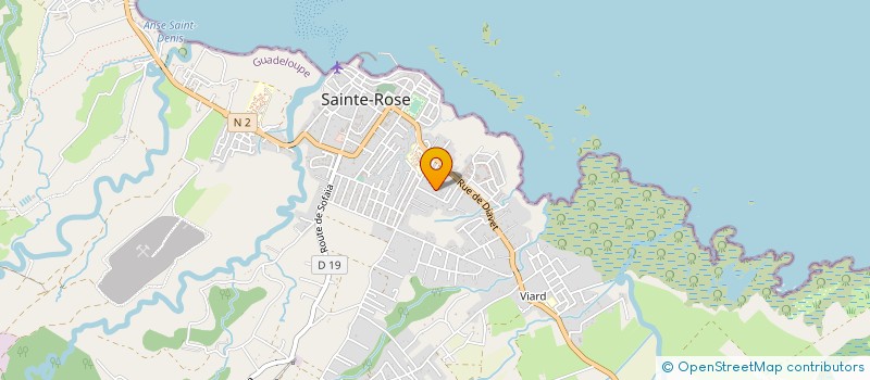 localisation de l'entreprise MADAME WISELENE SAIMPRE à SAINTE ROSE
