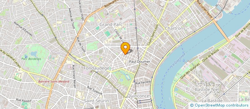 localisation de l'entreprise MADAME WISIA FARGEAS  BORDEAUX