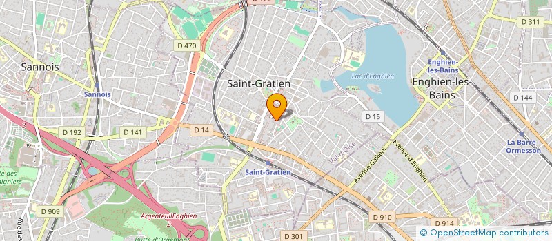 localisation de l'entreprise MADAME WISSAL AZARO  SAINT-GRATIEN