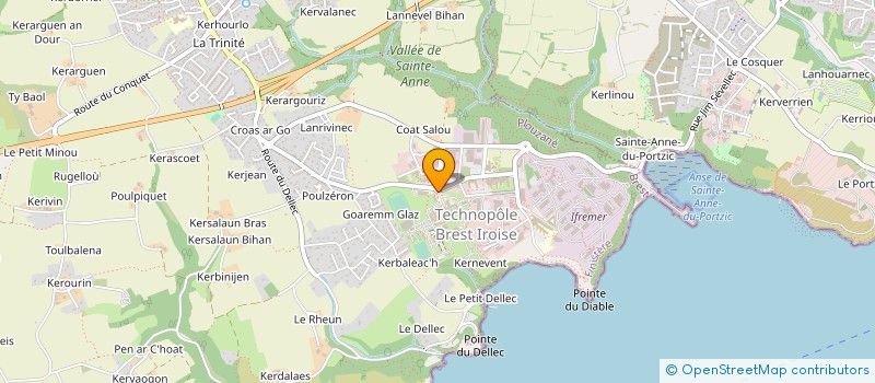 localisation de l'entreprise MADAME WISSAL BEN MARZOUKA à PLOUZANE
