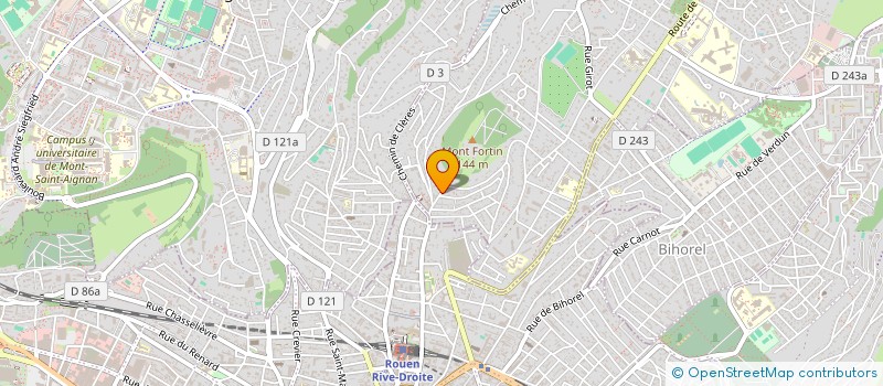 localisation de l'entreprise MADAME WISSAL BENZARI à BOIS-GUILLAUME