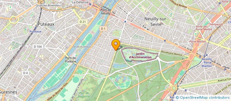 localisation de l'entreprise MADAME WISSAL BOUKLABEN à NEUILLY-SUR-SEINE