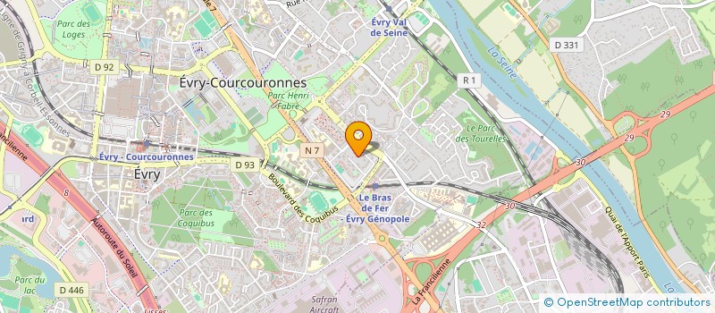 localisation de l'entreprise MADAME WISSAL EL KHALKI à EVRY-COURCOURONNES