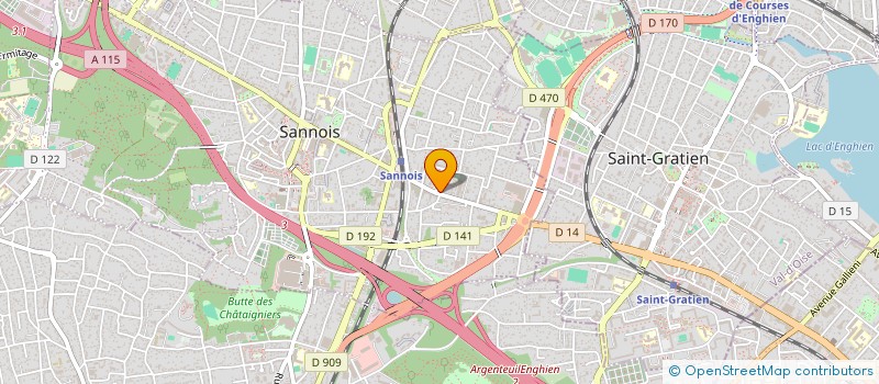 localisation de l'entreprise MADAME WISSALE ABDI  SANNOIS