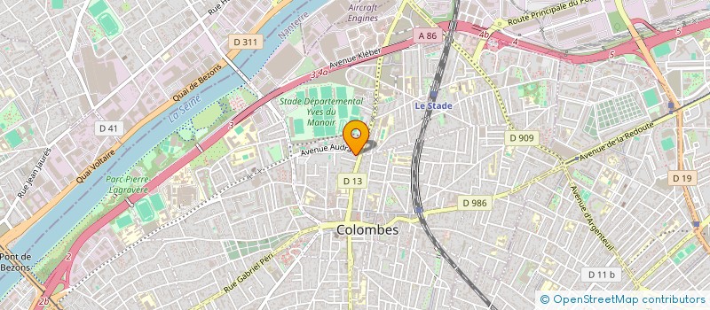 localisation de l'entreprise MADAME WISSALE AL RIFAI à COLOMBES