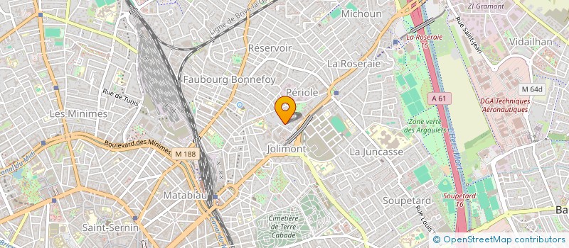 localisation de l'entreprise MADAME WISSAM AKOU à TOULOUSE