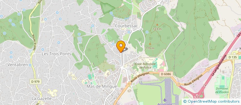 localisation de l'entreprise MADAME WISSAM HERMACH  NIMES