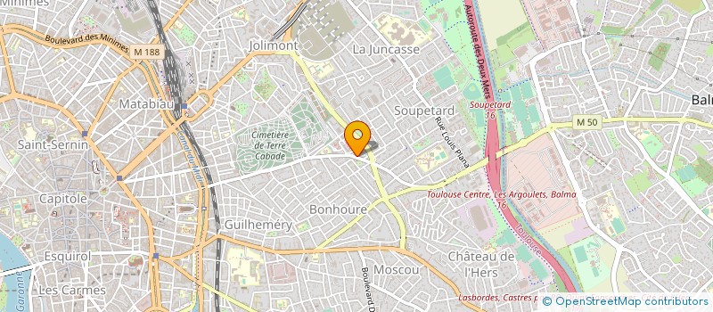 localisation de l'entreprise MADAME WISSAM MERAOUNA à TOULOUSE