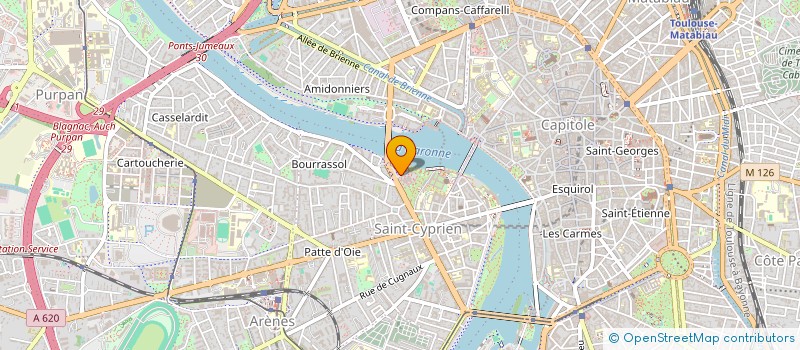 localisation de l'entreprise MADAME WISSAM RIDOUH  TOULOUSE