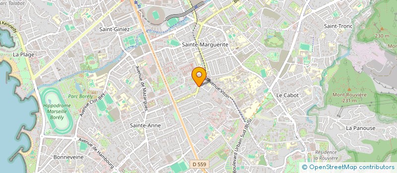 localisation de l'entreprise MADAME WISSEM AROUA à MARSEILLE