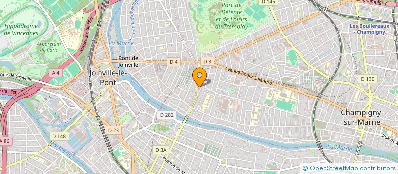 localisation de l'entreprise MADAME WISSEM CHERFA  CHAMPIGNY-SUR-MARNE