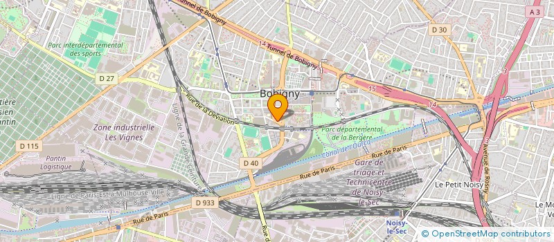 localisation de l'entreprise MADAME WITHNEY-SOPH BLAISE  BOBIGNY