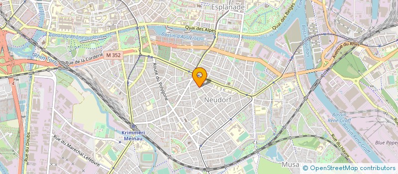 localisation de l'entreprise MADAME WON SUNWOO à STRASBOURG