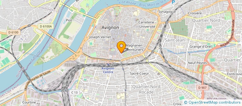 localisation de l'entreprise MADAME WONHEE LEE  AVIGNON