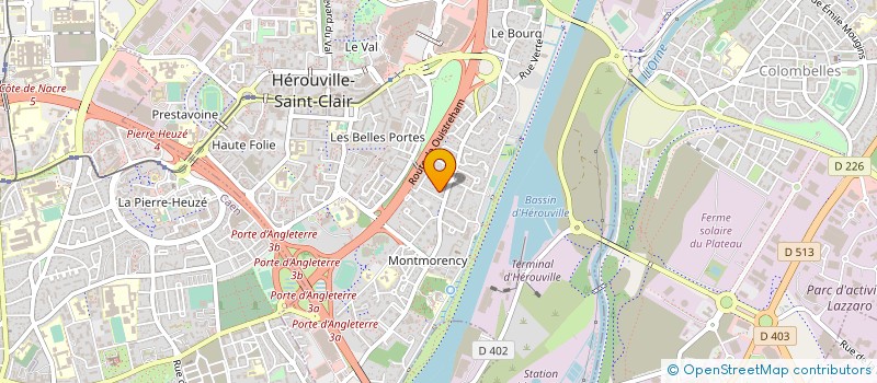 localisation de l'entreprise MADAME WOUJOUD BARAKAT à HEROUVILLE-SAINT-CLAIR
