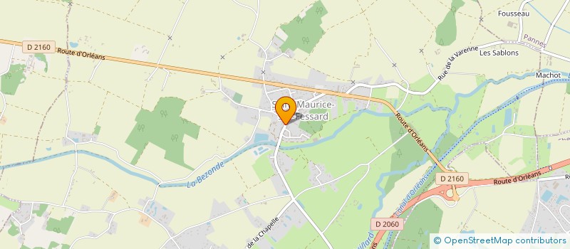 localisation de l'entreprise MADAME WOUTNAY BENSOUNA à SAINT-MAURICE-SUR-FESSARD