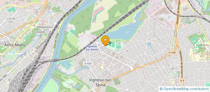 localisation de l'entreprise MADAME WOXAN AKA à VIGNEUX-SUR-SEINE