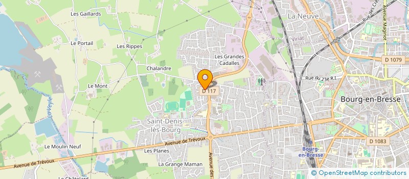 localisation de l'entreprise MADAME WYATT TERRAS  SAINT-DENIS-LES-BOURG