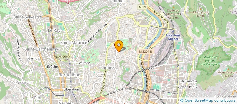 localisation de l'entreprise MADAME X OLIVAUX à NICE
