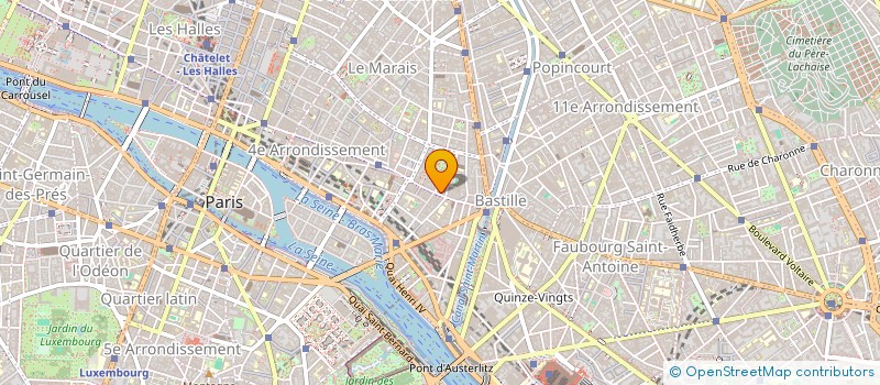 localisation de l'entreprise MADAME XAMIRA ZULOAGA  PARIS