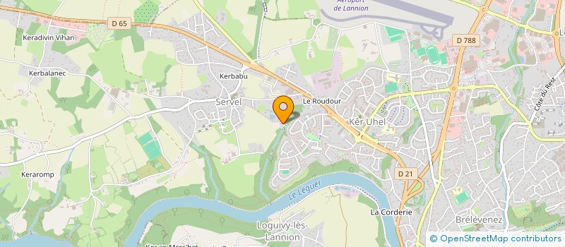 localisation de l'entreprise MADAME XANDRA LAPCZYNSKI à LANNION