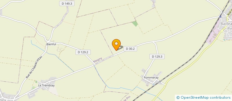 localisation de l'entreprise MADAME XAVERINE BAILLY à BAILLEAU-LE-PIN