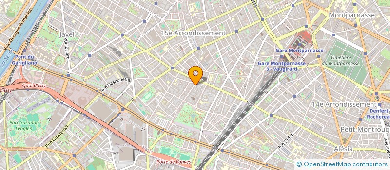 localisation de l'entreprise MADAME XAVIER DELAUNAY  PARIS