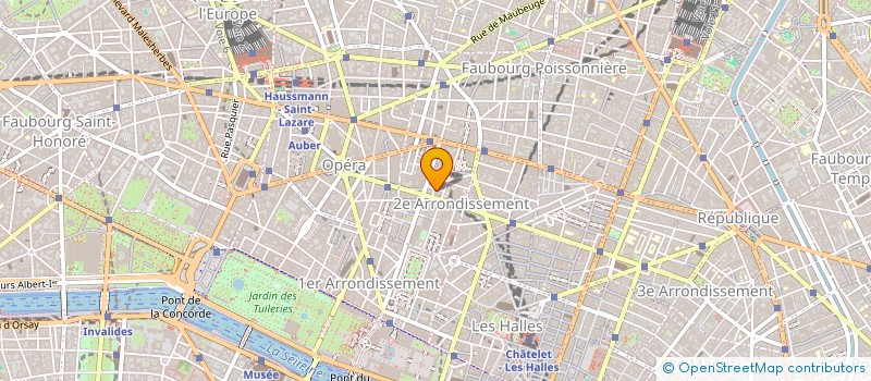 localisation de l'entreprise MADAME XAVIERA FAVRIE  PARIS