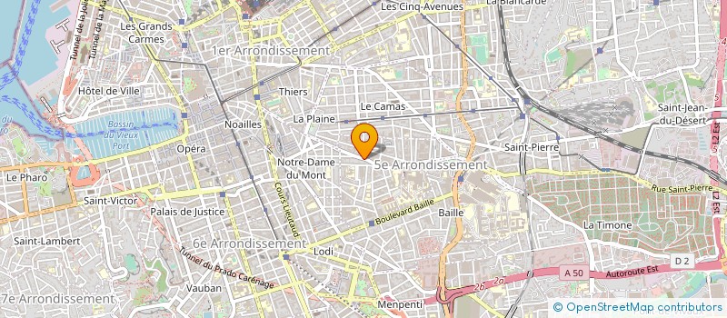 localisation de l'entreprise MADAME XAVIERA RIVALIN à MARSEILLE