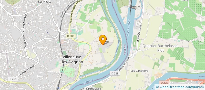 localisation de l'entreprise MADAME XAVIERE GUILLOU à VILLENEUVE-LES-AVIGNON